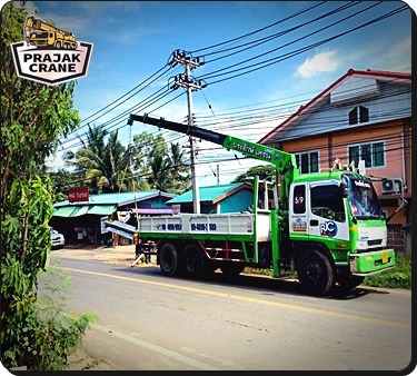 ให้เช่ารถเฮี๊ยบ นนทบุรี - รถเครน นนทบุรี - ประจักษ์ เครน 